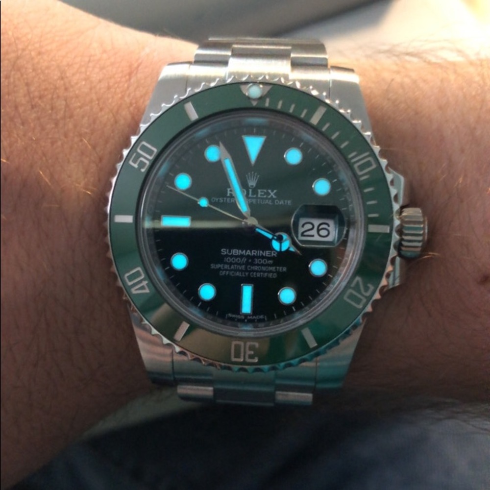 Rolex Hulk Submariner Date 116610LV, Full set 2017 - Picture 9 of 15